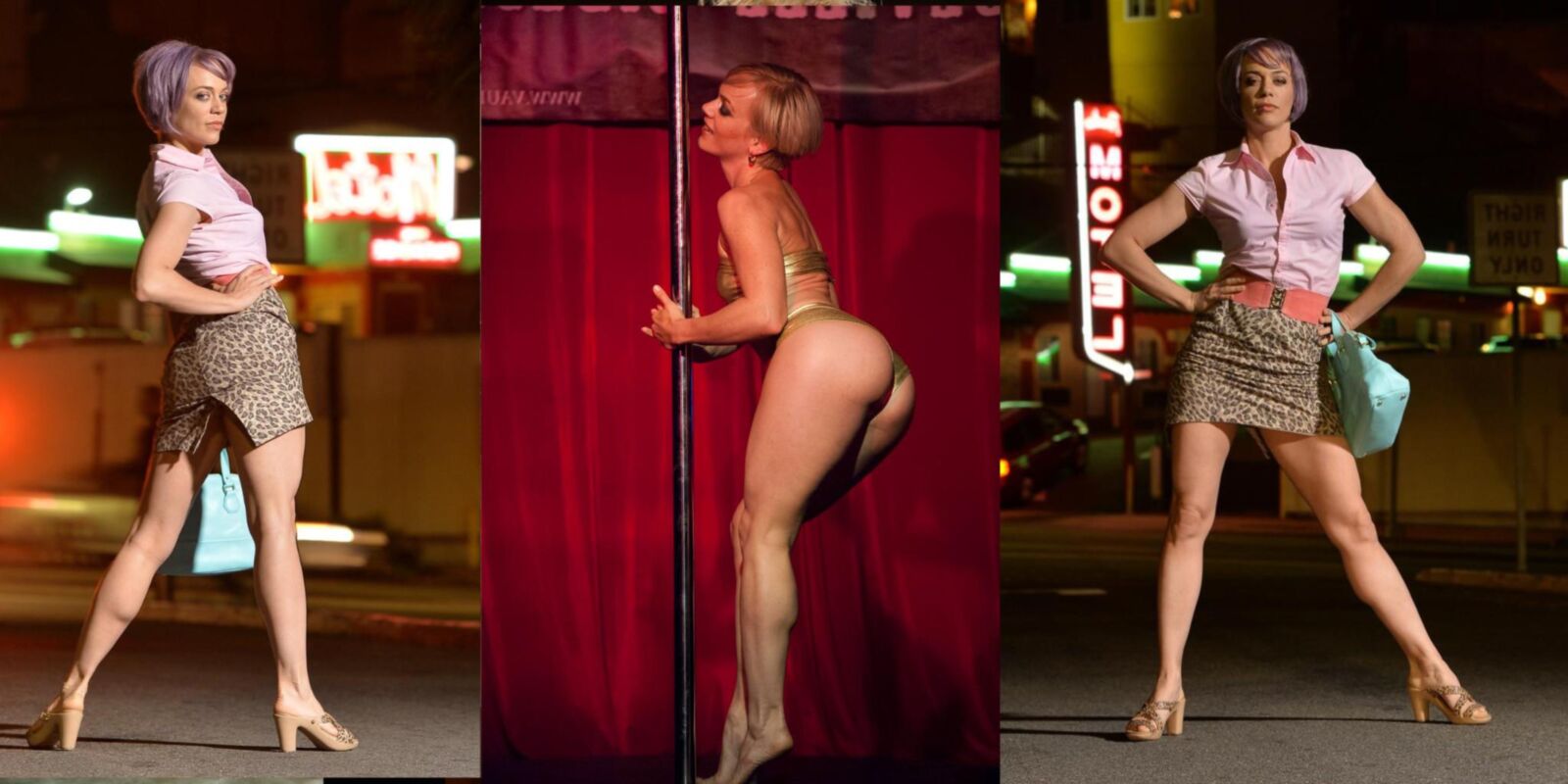 Tony Kay Burlesque Pinup Collage