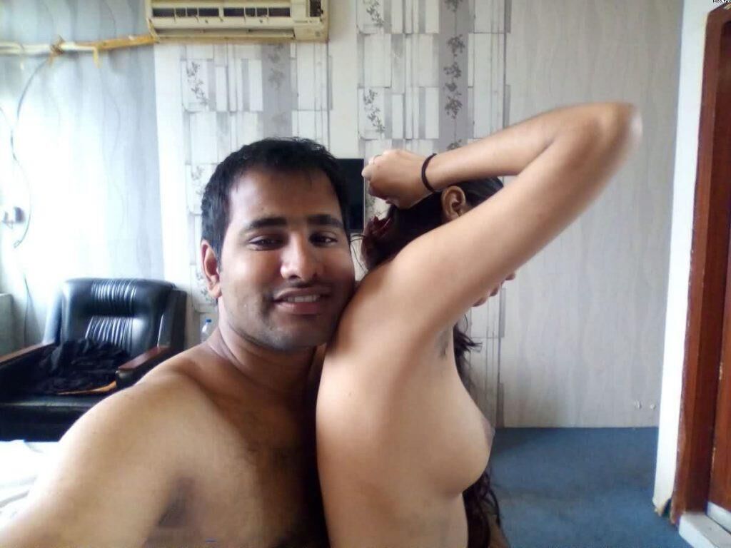 インドの新しく結婚したニシュ