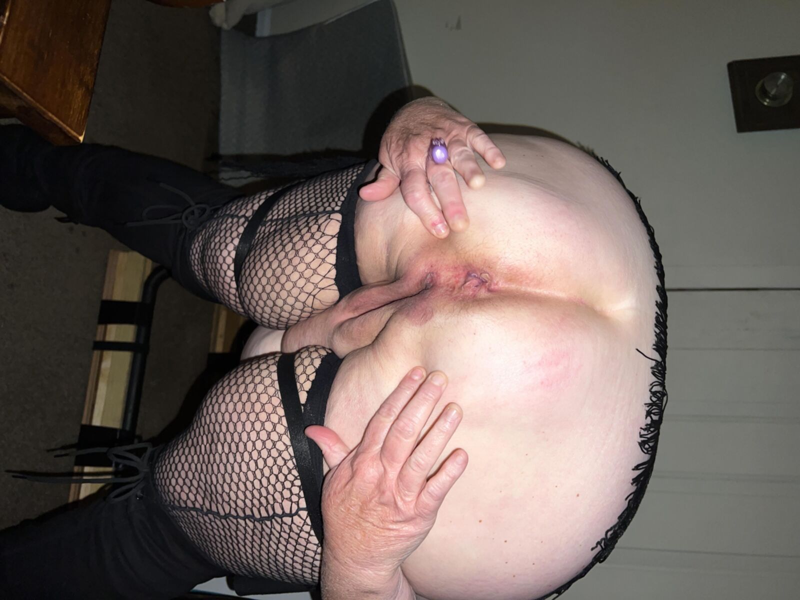 Mehr meiner sexy reifen BBW -Frau fette Arsch und Arschknoten