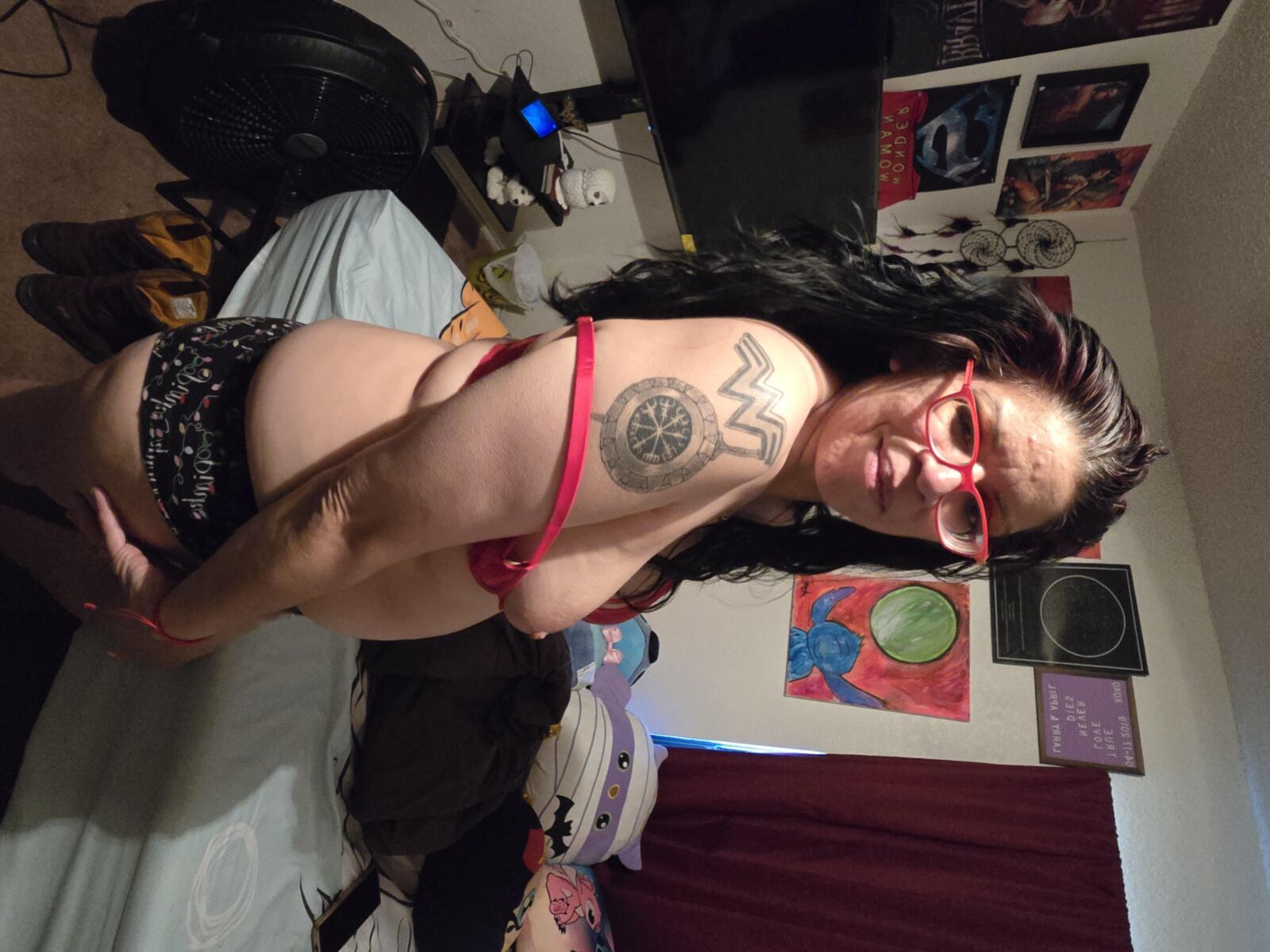 Esposa vagabunda abril do Texas exposto