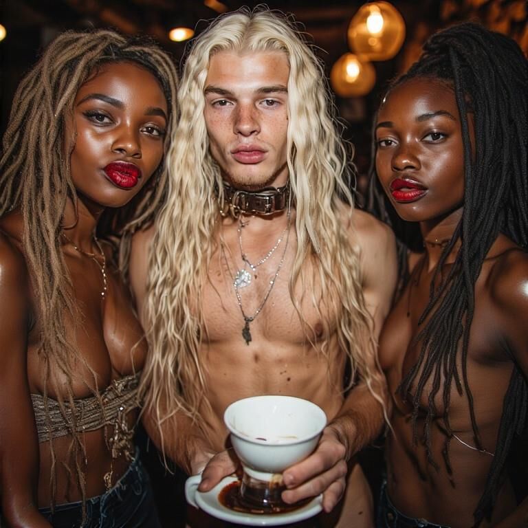 Meninos brancos para mulheres negras