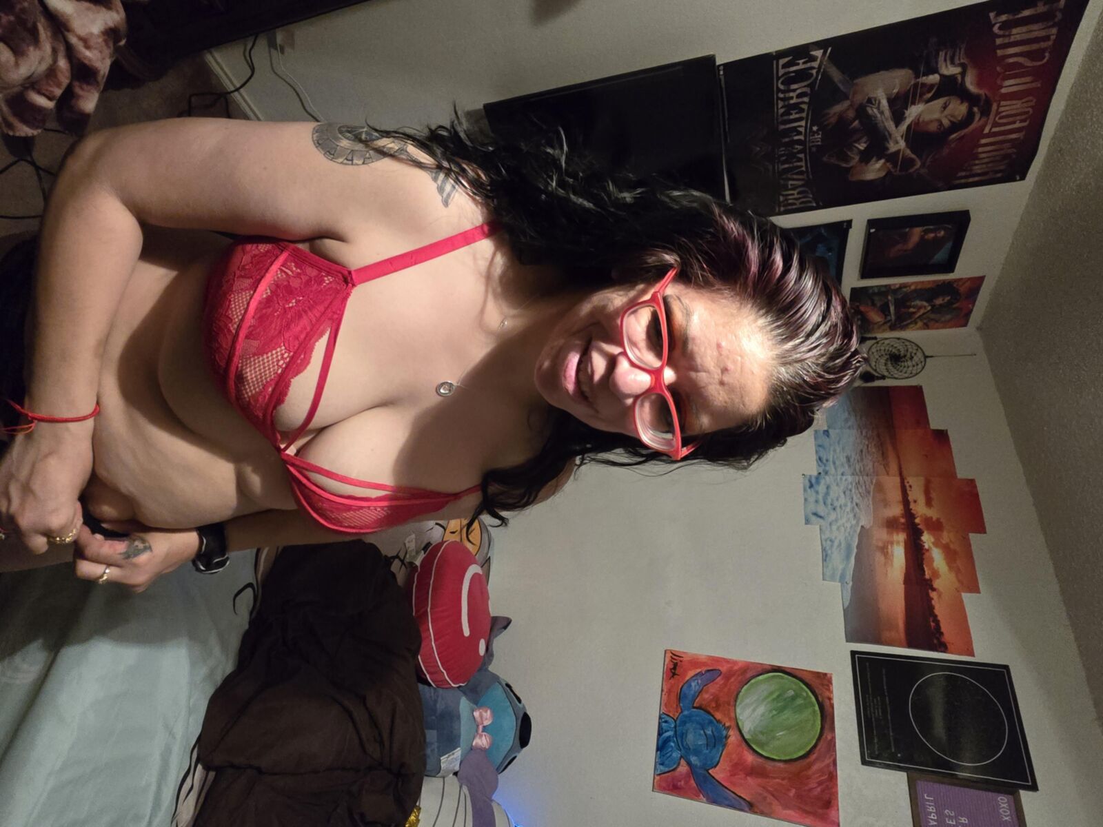Esposa vagabunda abril do Texas exposto