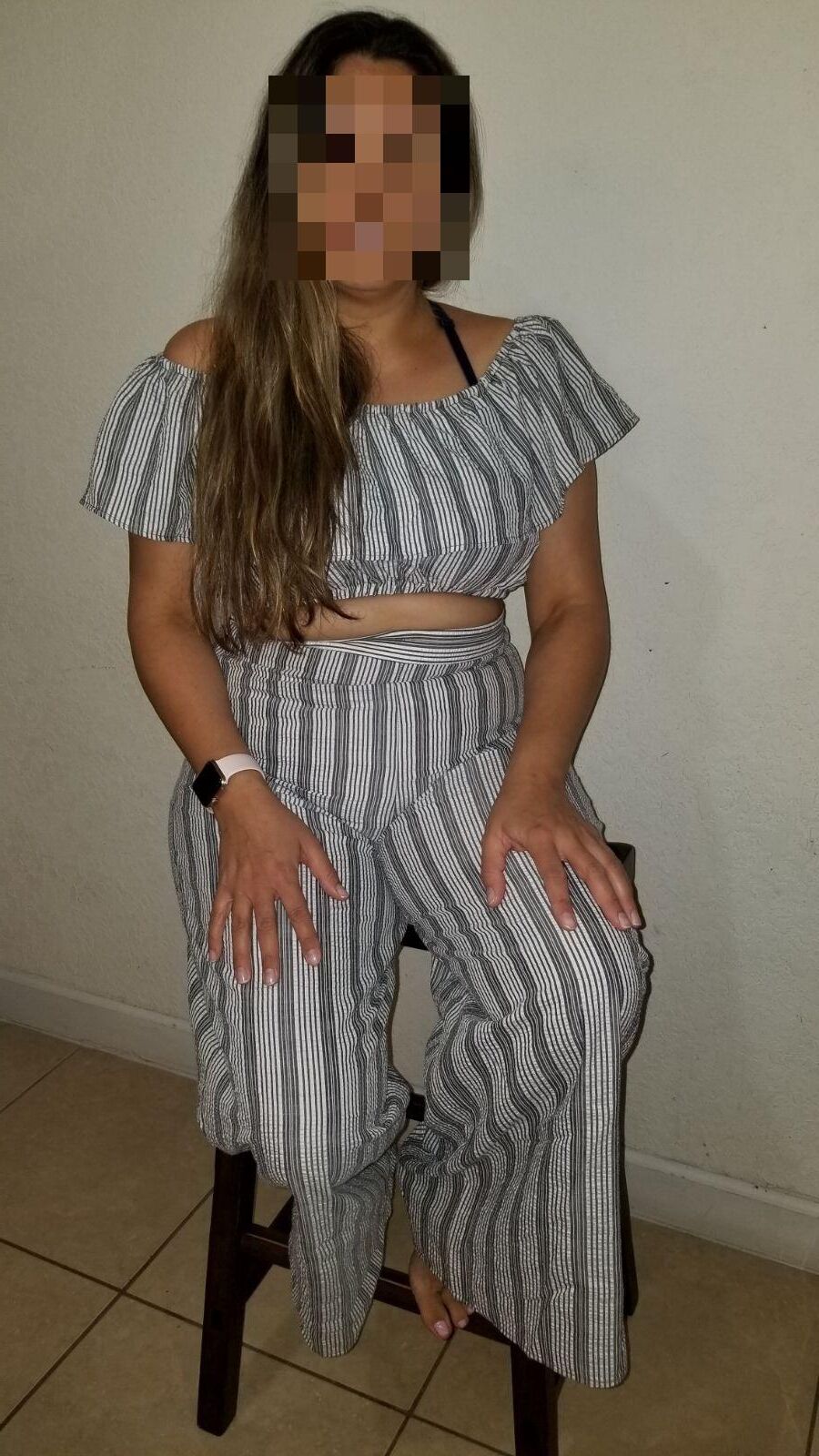 Fette haarige Muschi