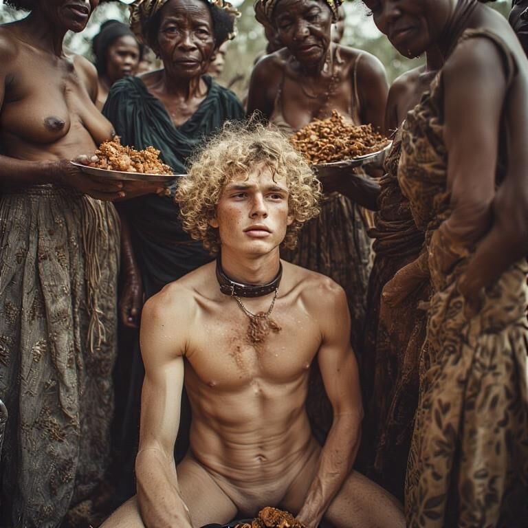 Jovens homens brancos se beijando com avós muito maduros
