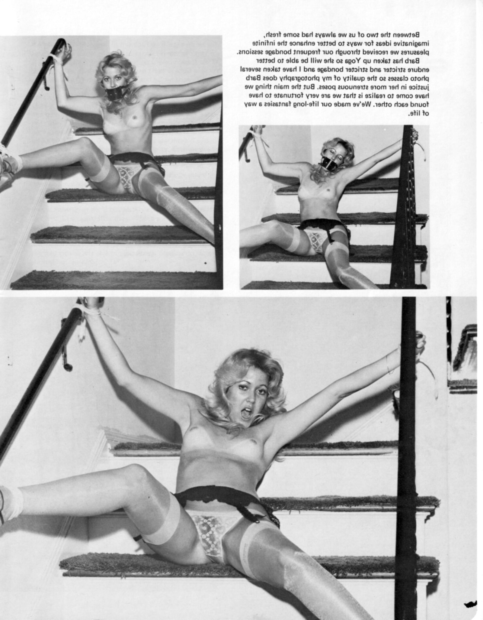 Mestre de escravidão de bondage vintage