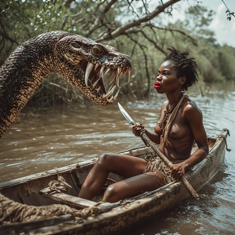 Mulheres negras vs. criptídeos