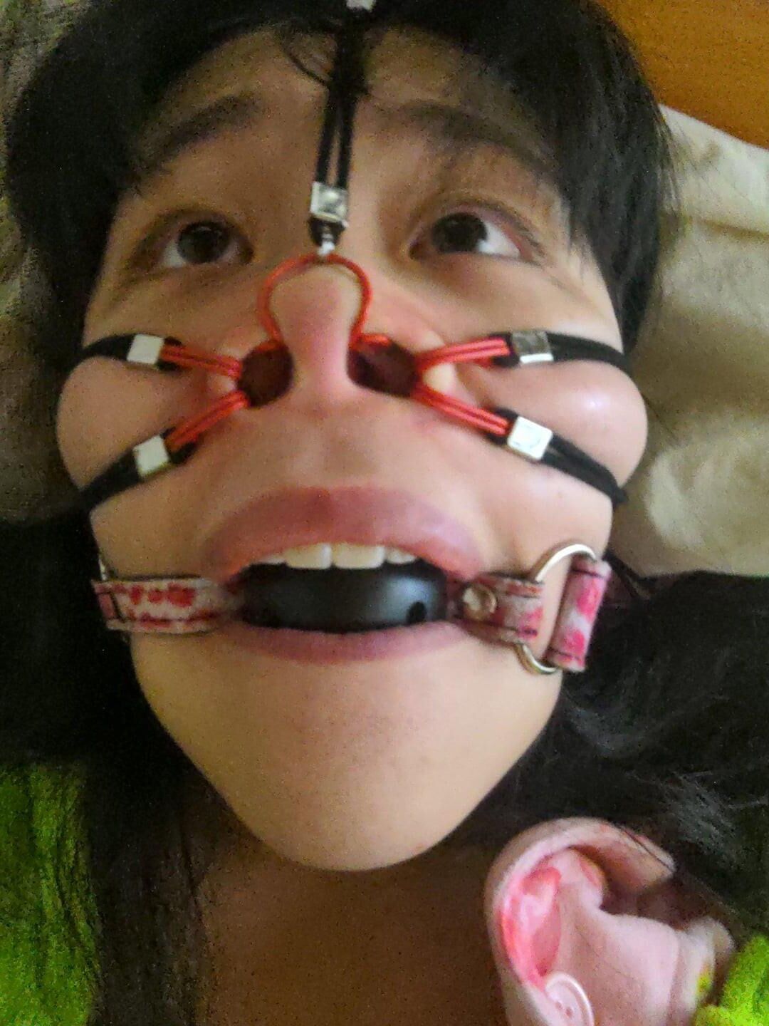 Mixagem de enganchas do nariz