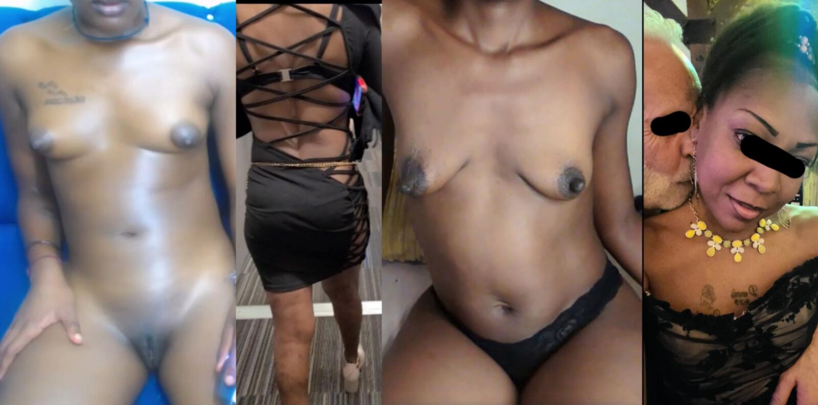 Nova esposa e filha negra e mais