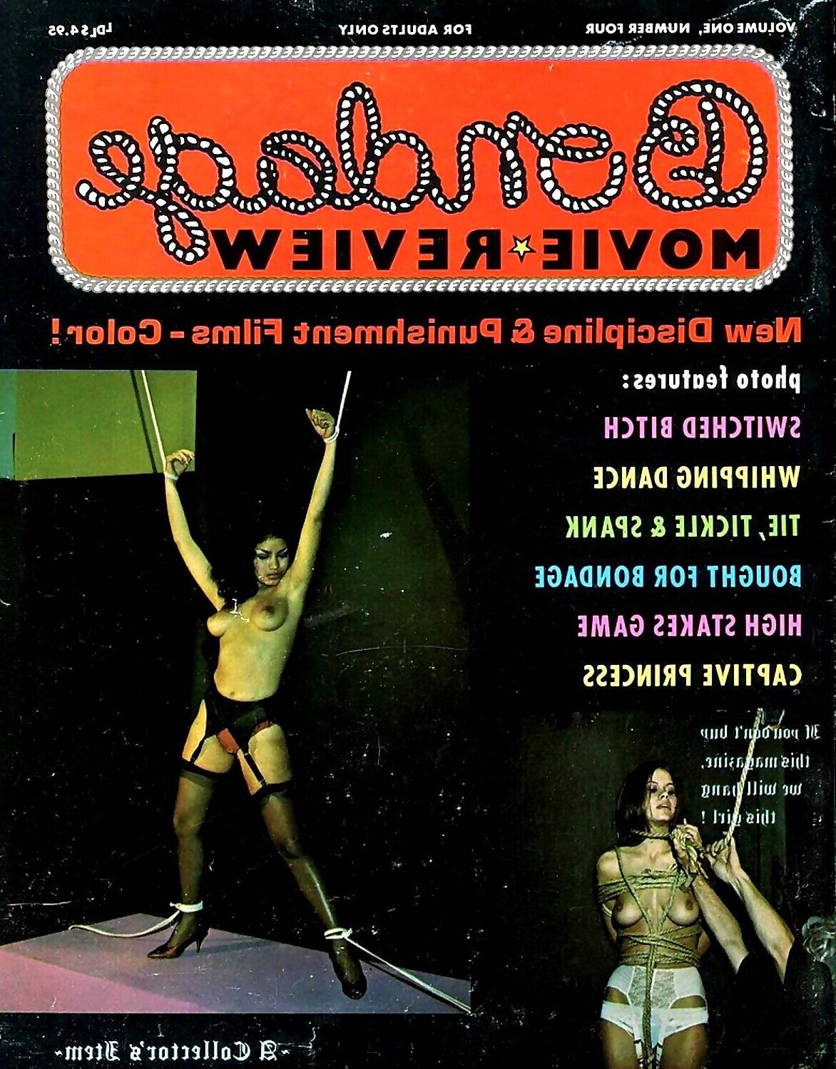Capas de revistas de Bondage variadas