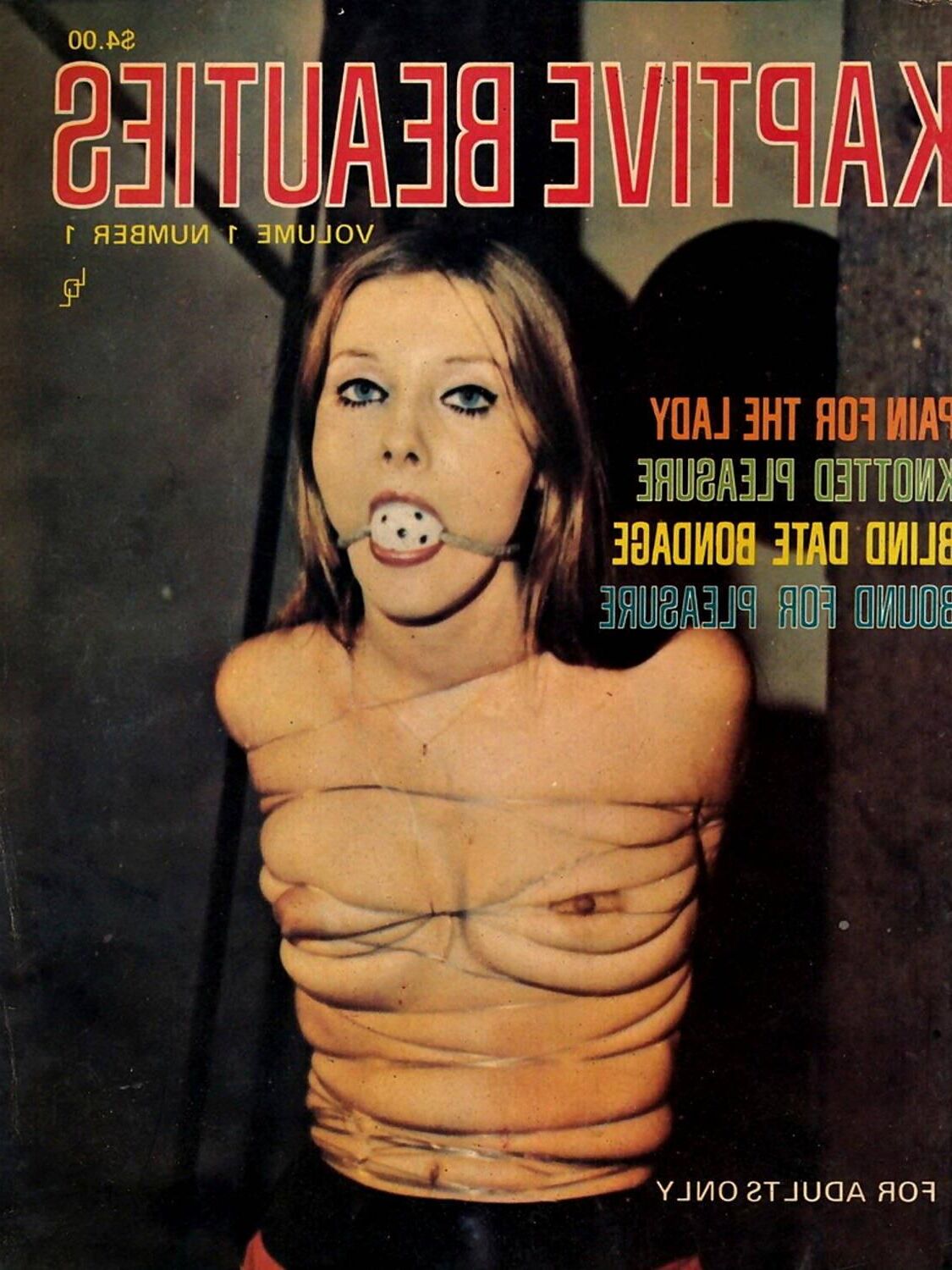 Capas de revistas de Bondage variadas