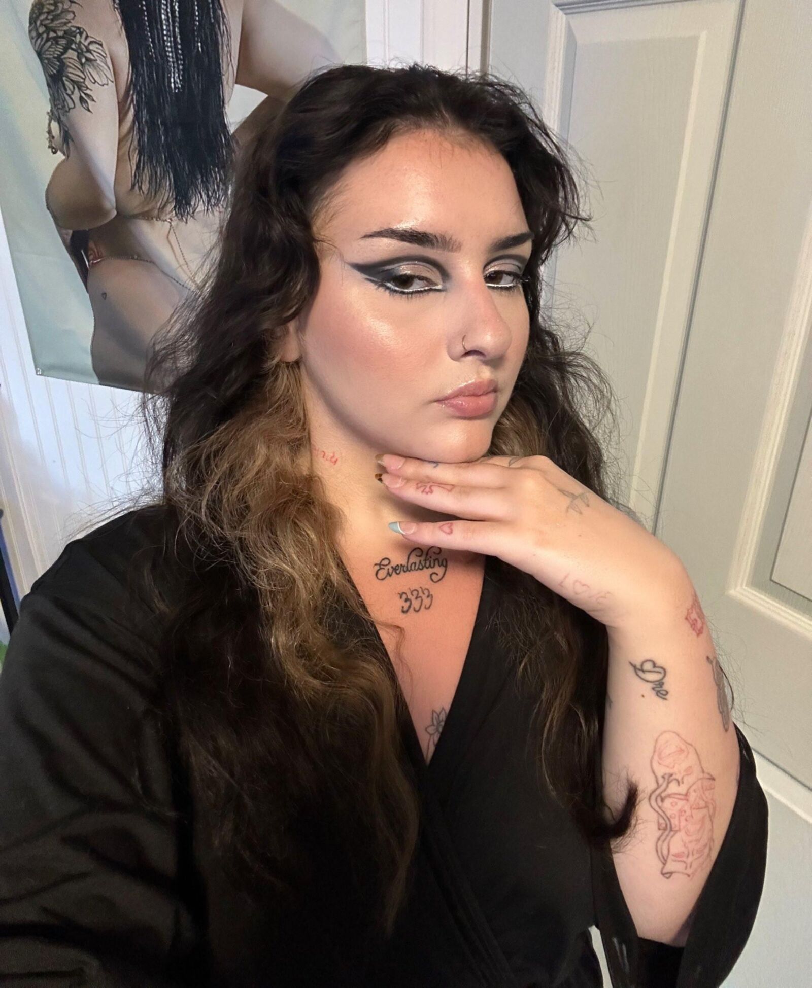 Hayley Big Butt Big Tits Schönheit Brünette BBW Girl gemischt Hot Shot