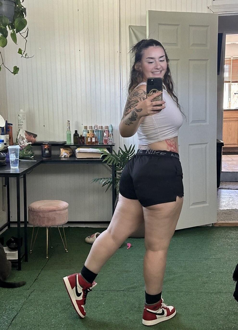 Hayley Big Butt Big Tits Schönheit Brünette BBW Girl gemischt Hot Shot