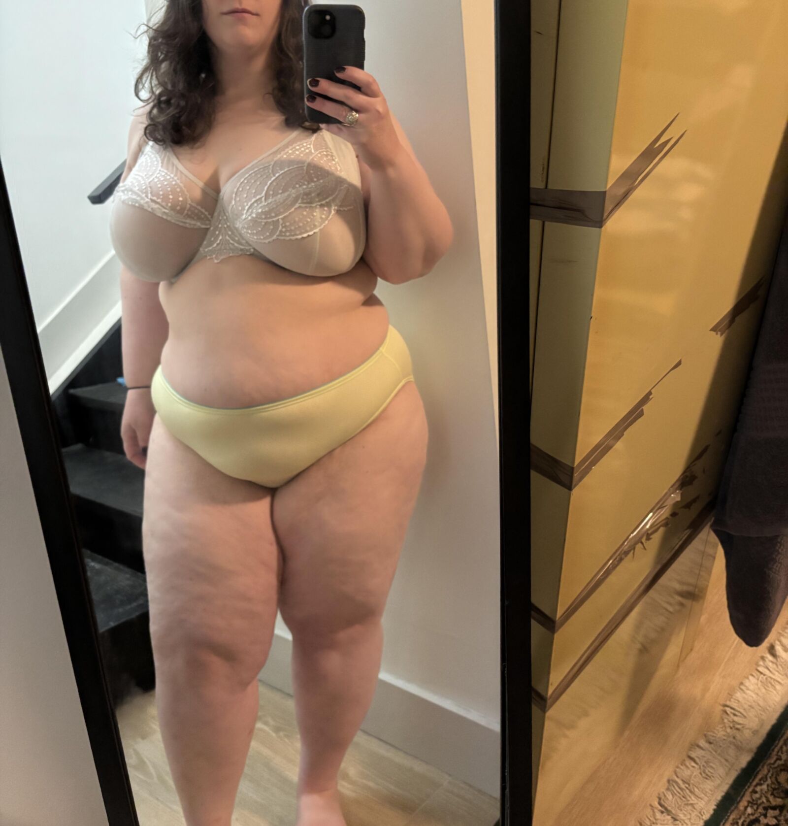 Cellulite der Wackeln ist real