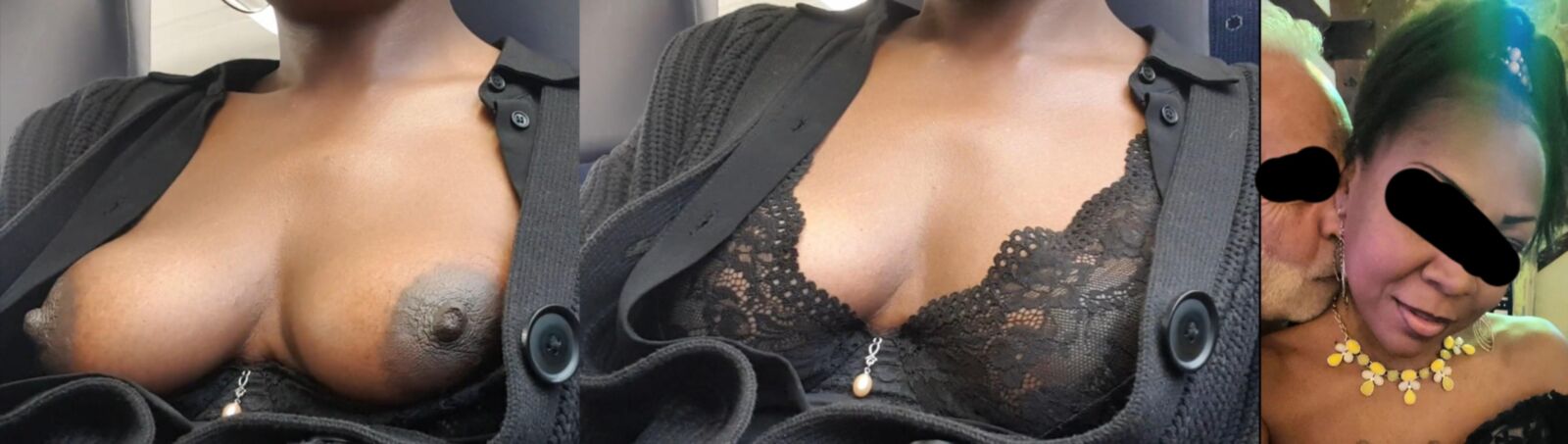 Nova esposa e filha negra e mais