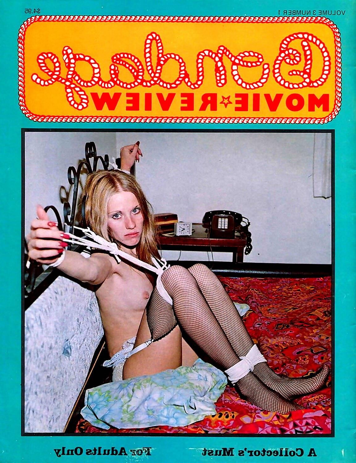 Capas de revistas de Bondage variadas