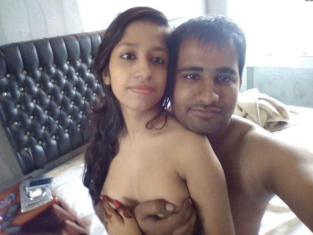 インドの新しく結婚したニシュ
