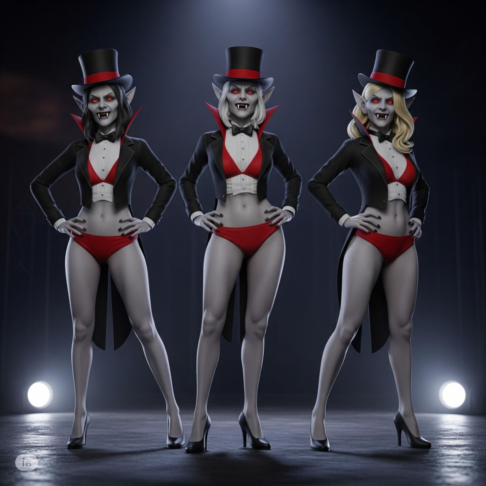 Vampire Milf Showgirls
