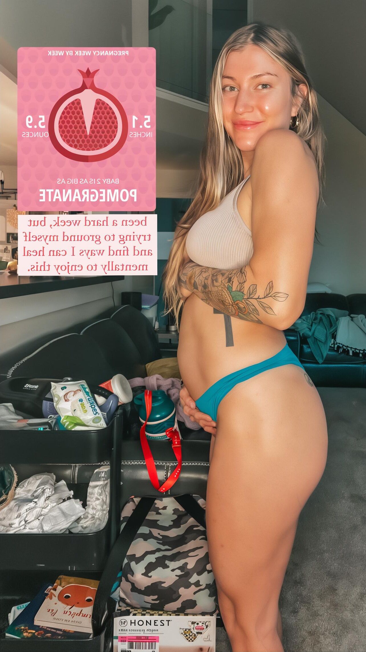 Power Blonde Preggo