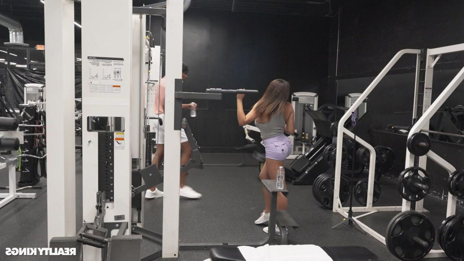 Lustized Megan Yo Gym Time Tush