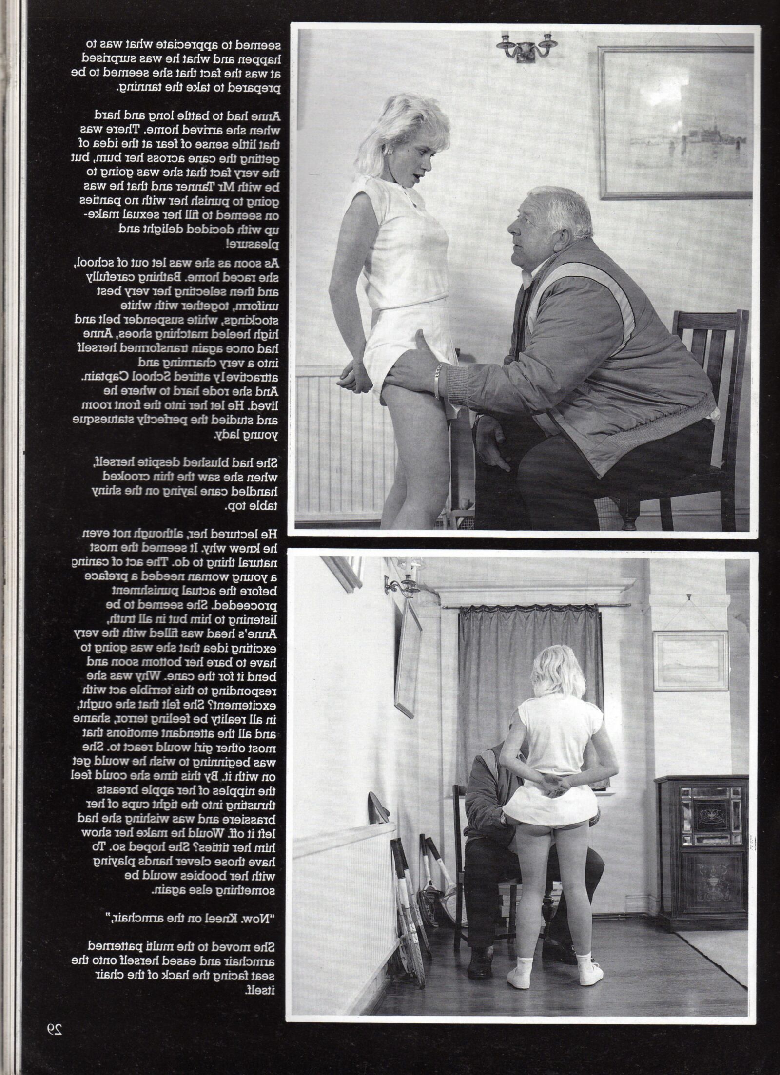 NB Retro Spanking de Uniform Girls Vol Issue