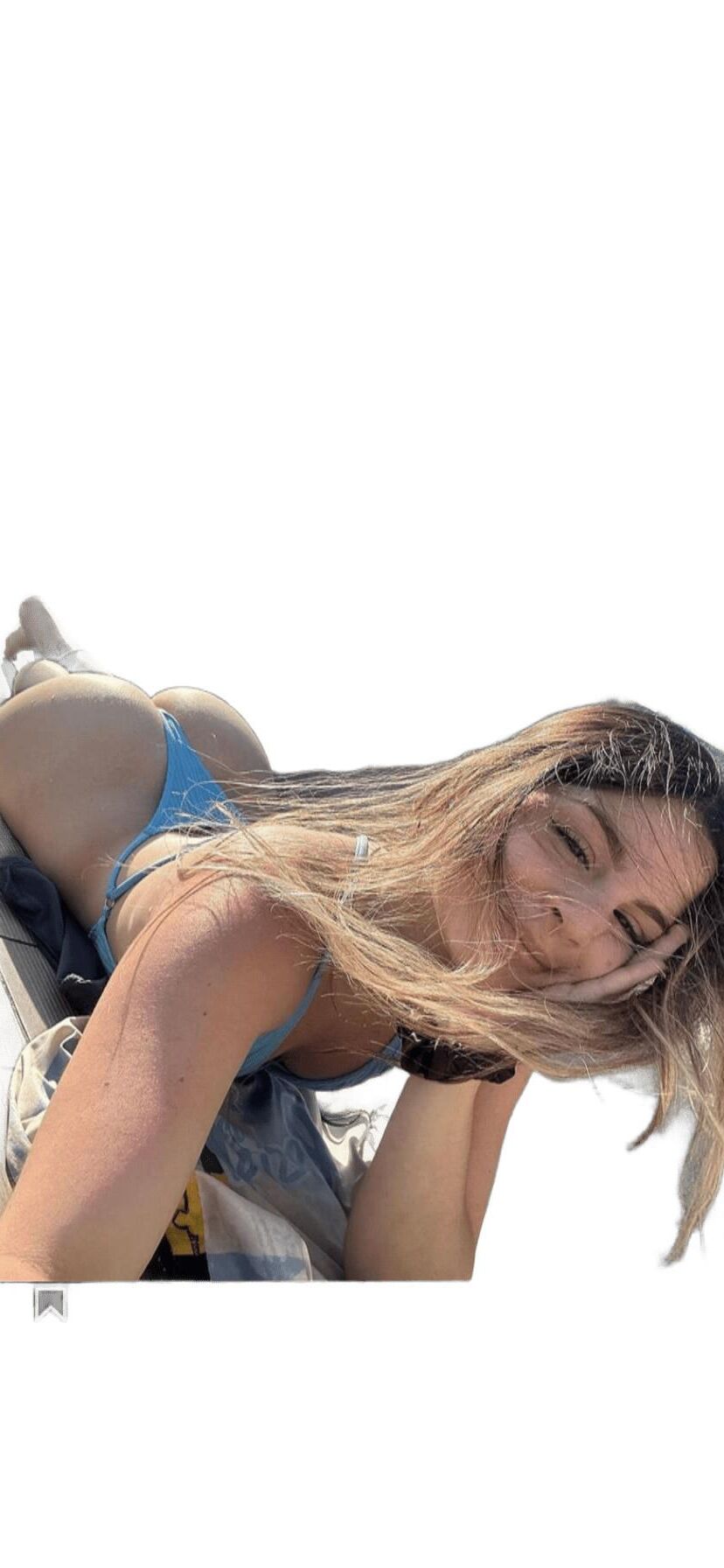 Latina Cute Big Butt Stickers 