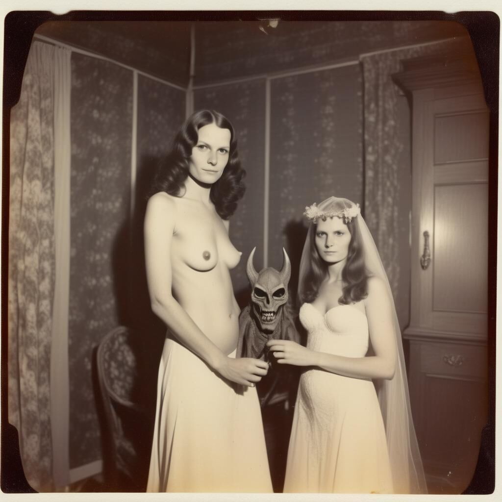 I knew the bride before she sold her soul. 