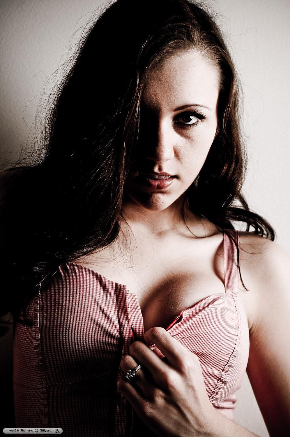 Zivity Lady Ink Lady Inks Pink Bustier (x)