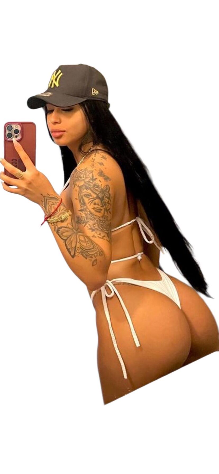 Latina Cute Big Butt Stickers 