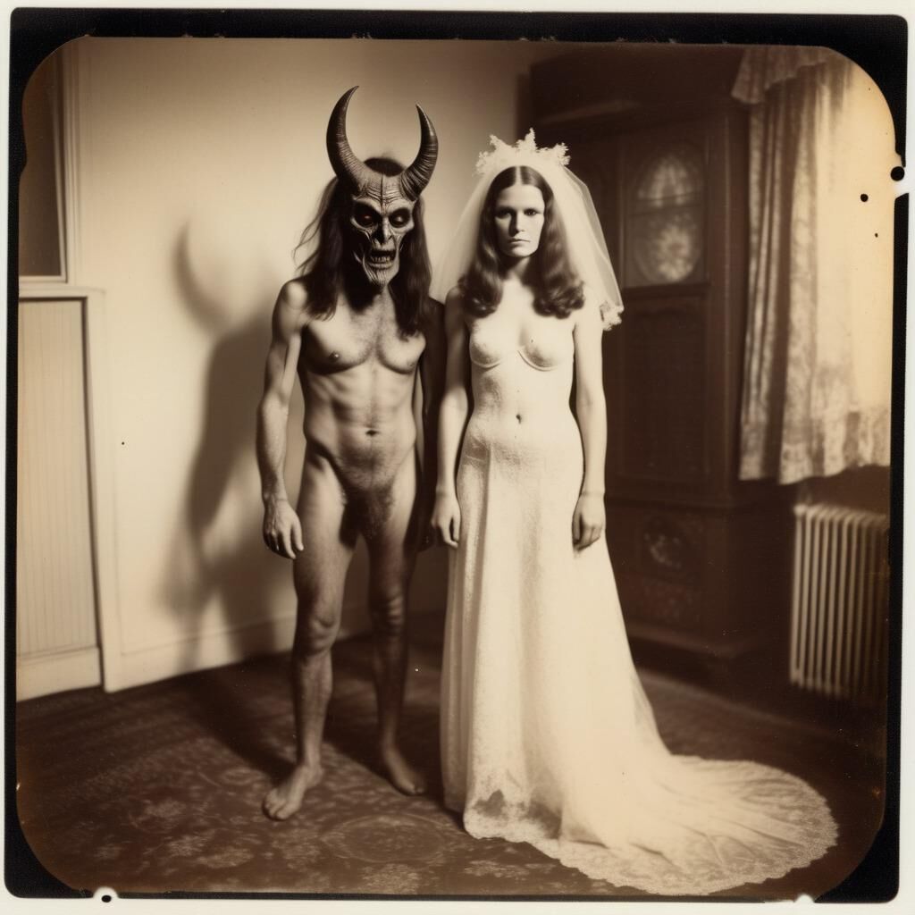 I knew the bride before she sold her soul. 
