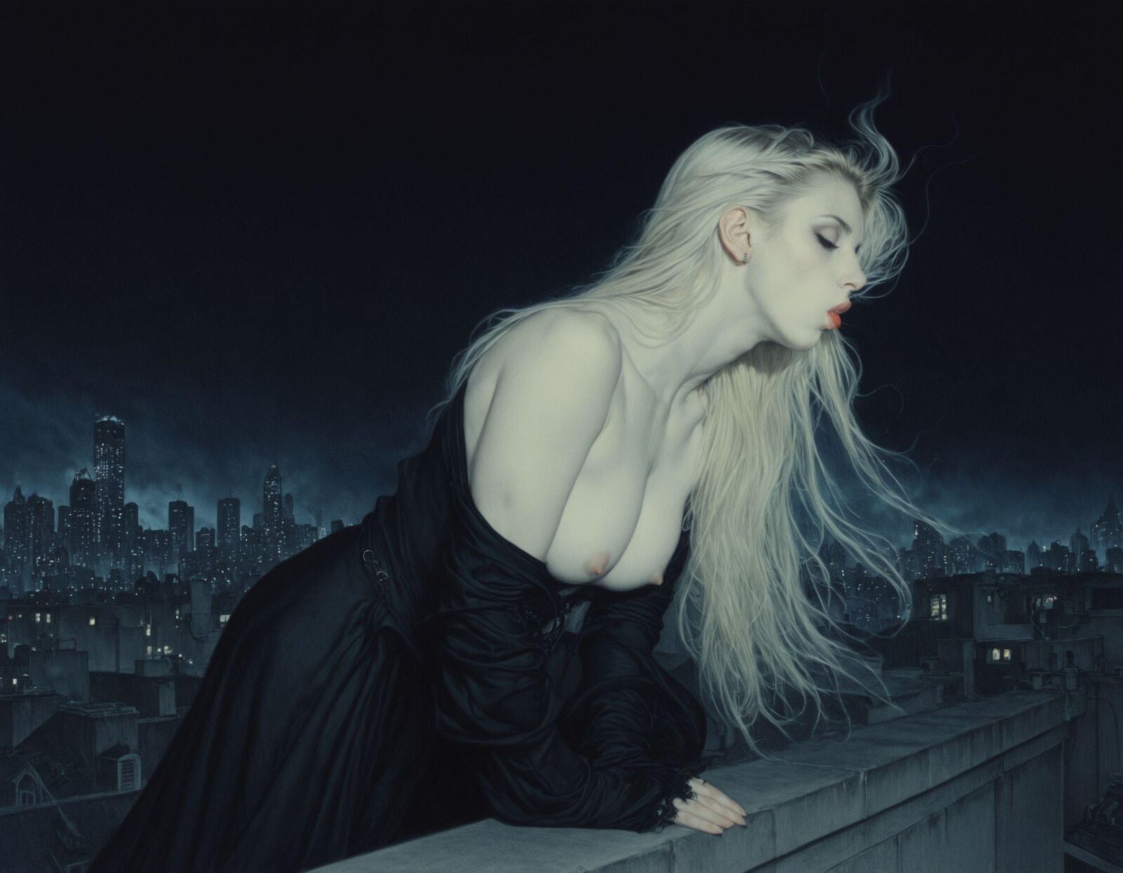 AI Gen (Woman in night)