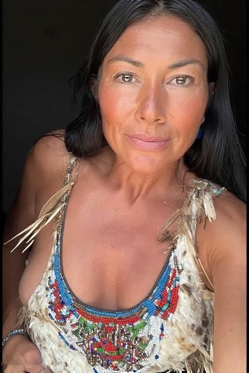 Коренные женщины из племени лакоты (sioux)