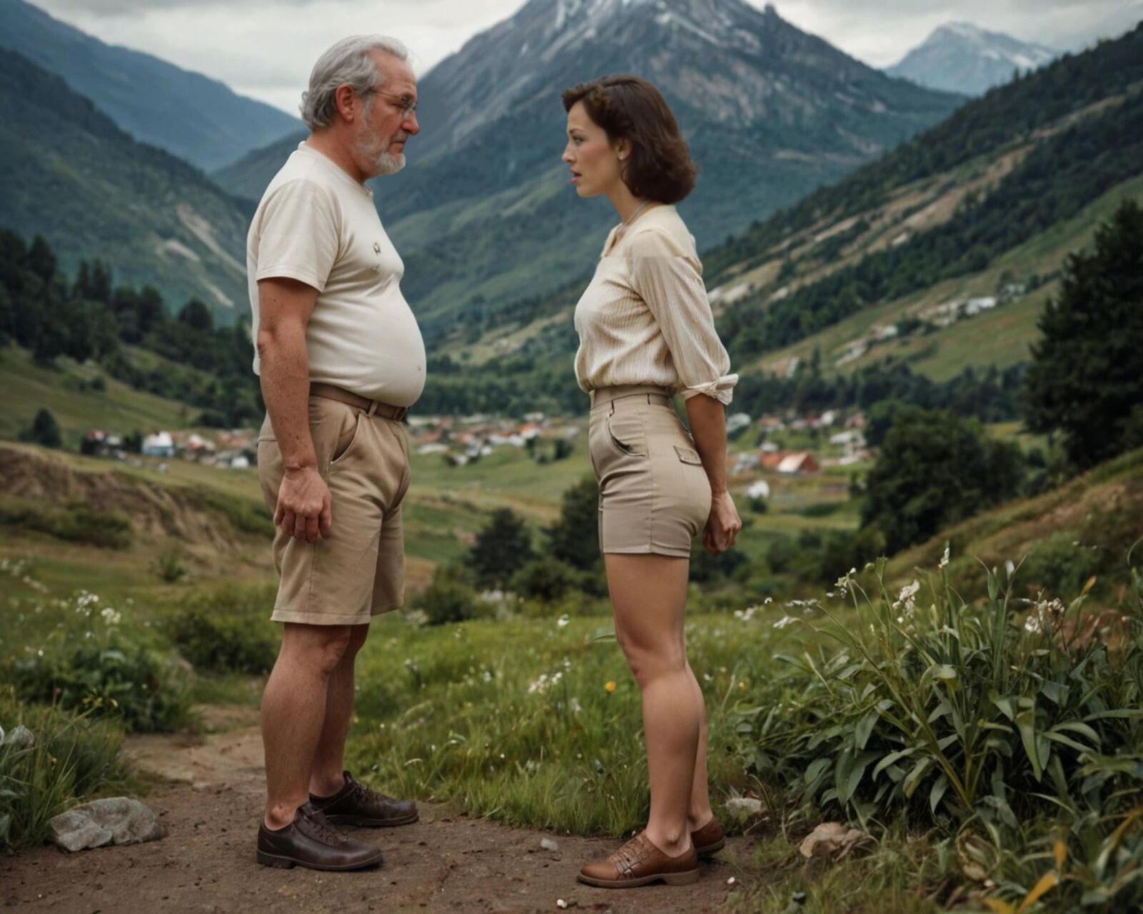 Vicky in Switzerland I