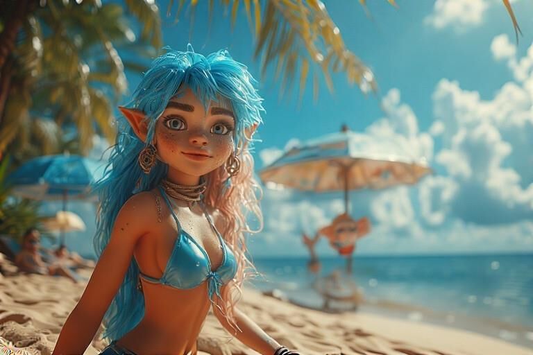 AI Sexy nude girls leaking various liquids