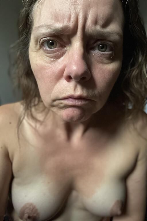 Sad Old Moms