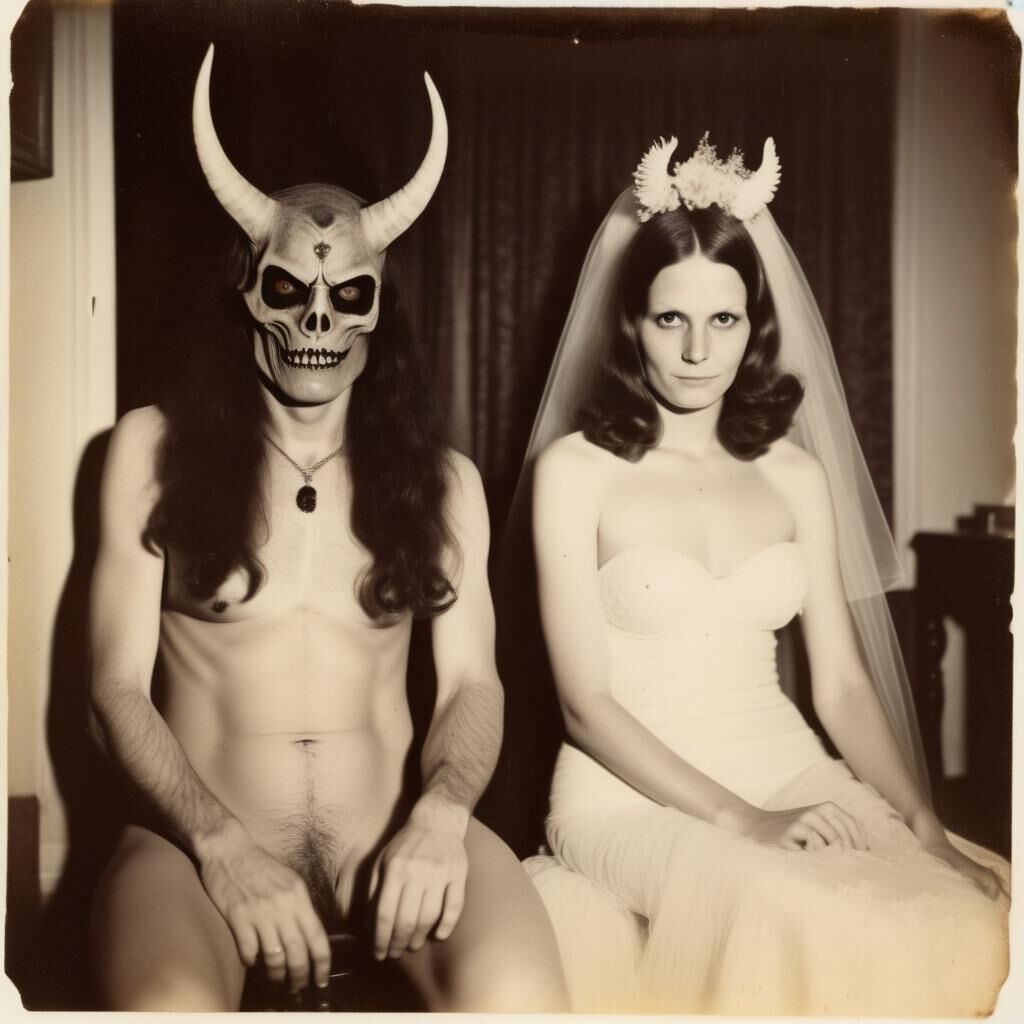 I knew the bride before she sold her soul. 