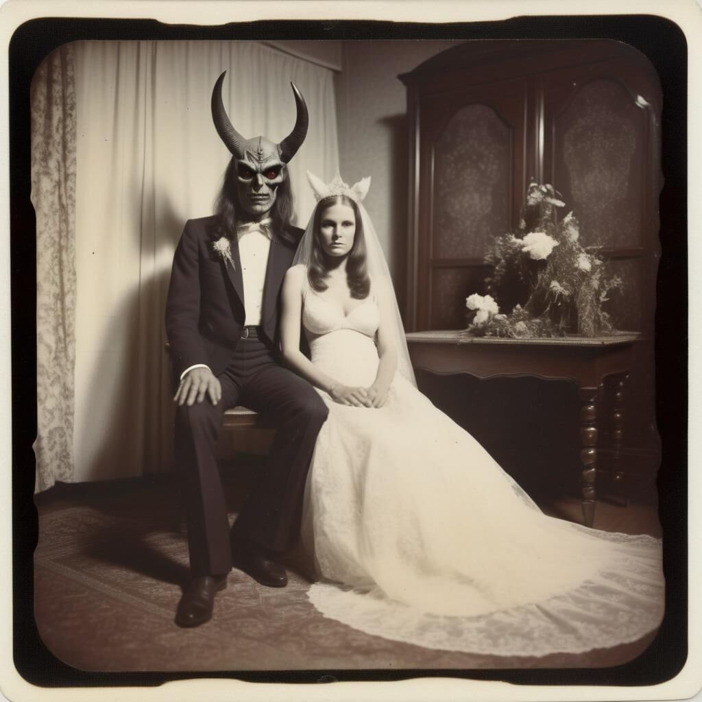 I knew the bride before she sold her soul. 