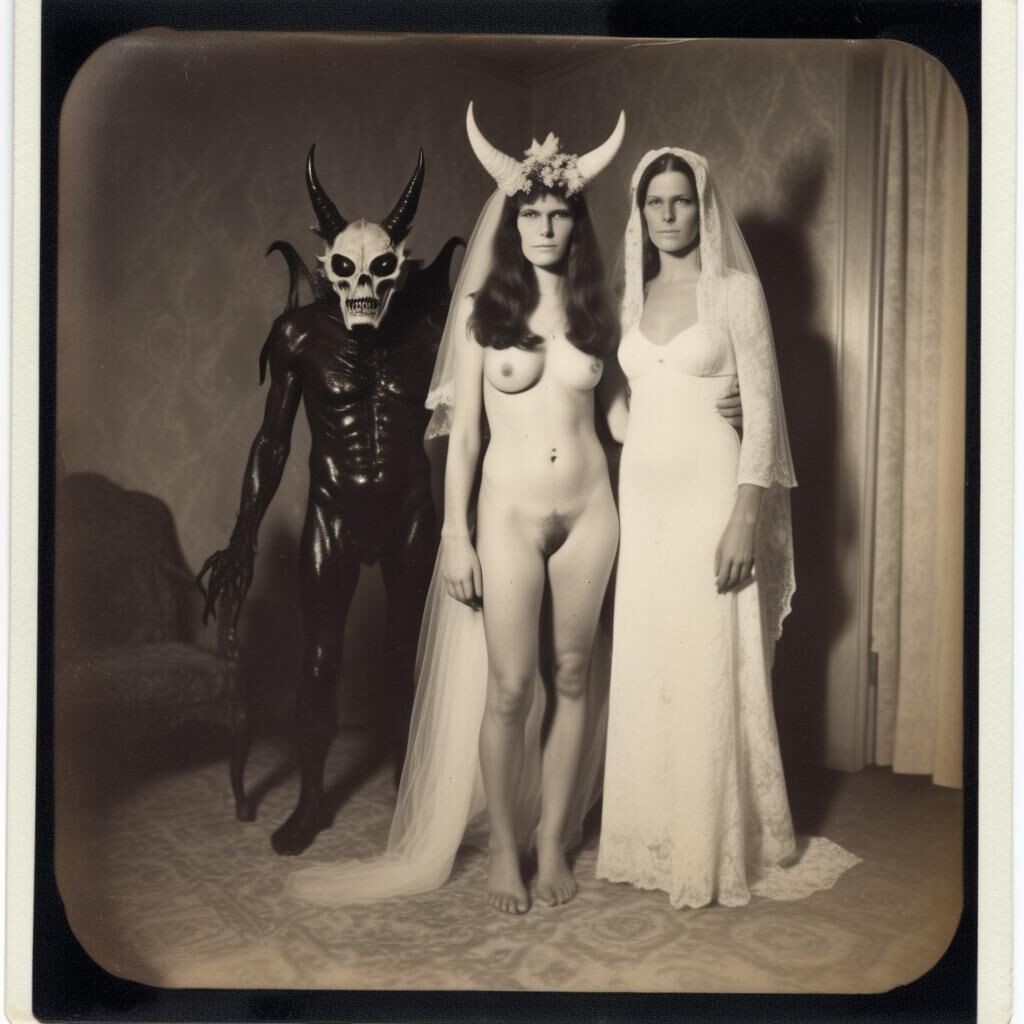 I knew the bride before she sold her soul. 
