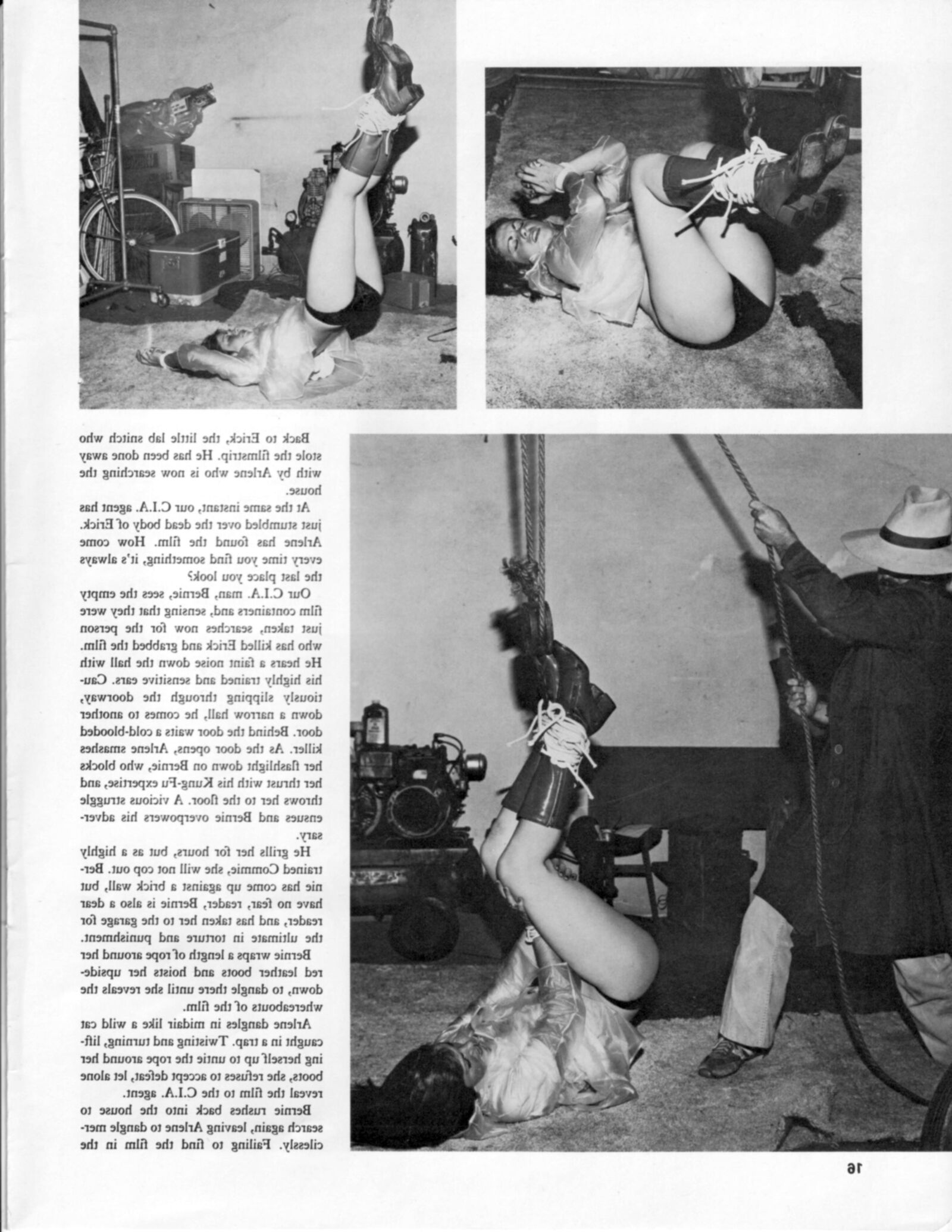 Vintage Bondage Magazine Taskmaster, частичный