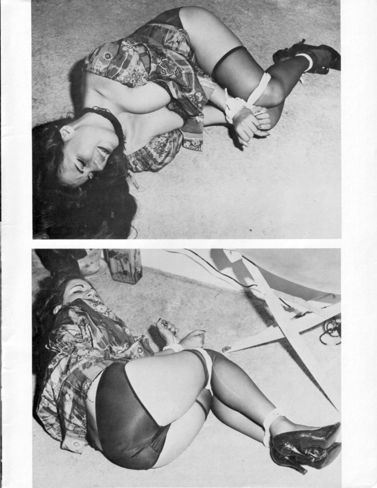 Vintage Bondage Magazine Taskmaster, частичный