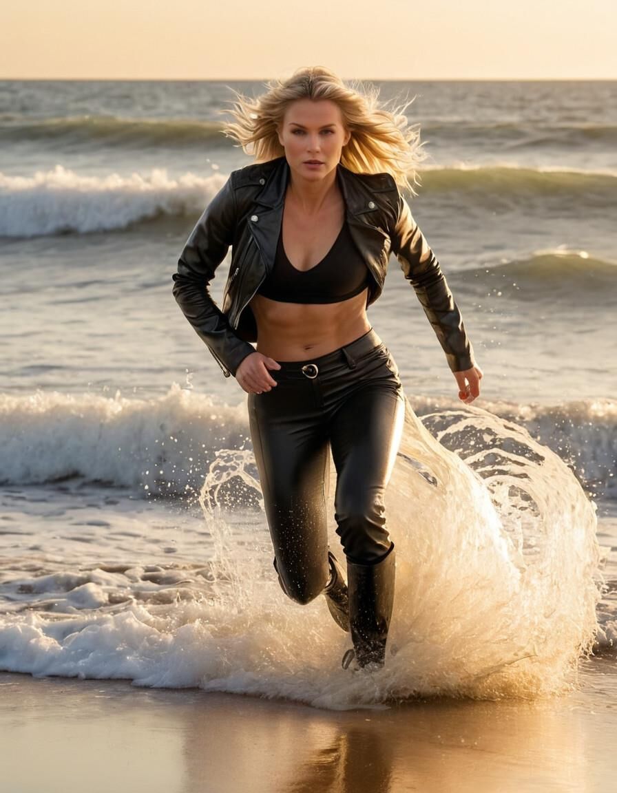 A.I. Sunbeach in Leather