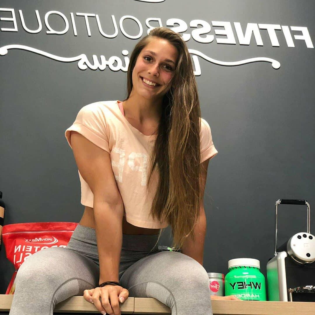 Französischer Fitgirl Auxane