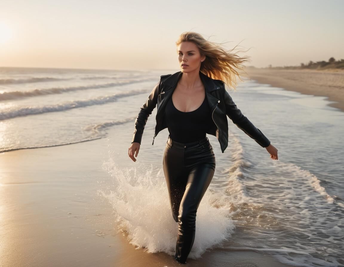 A.I. Sunbeach in Leather