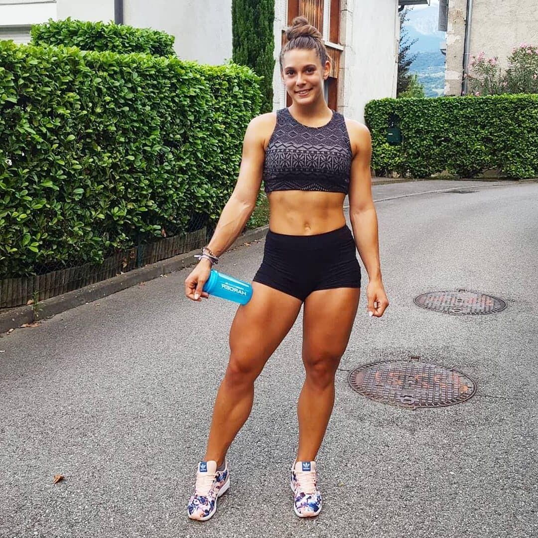 Französischer Fitgirl Auxane