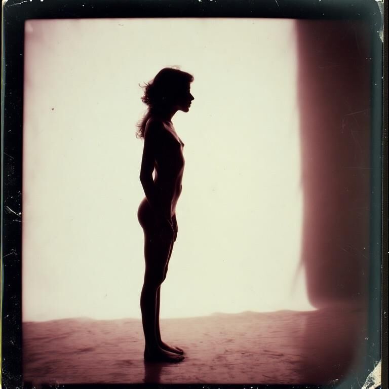 Adult ballerina silhouette project
