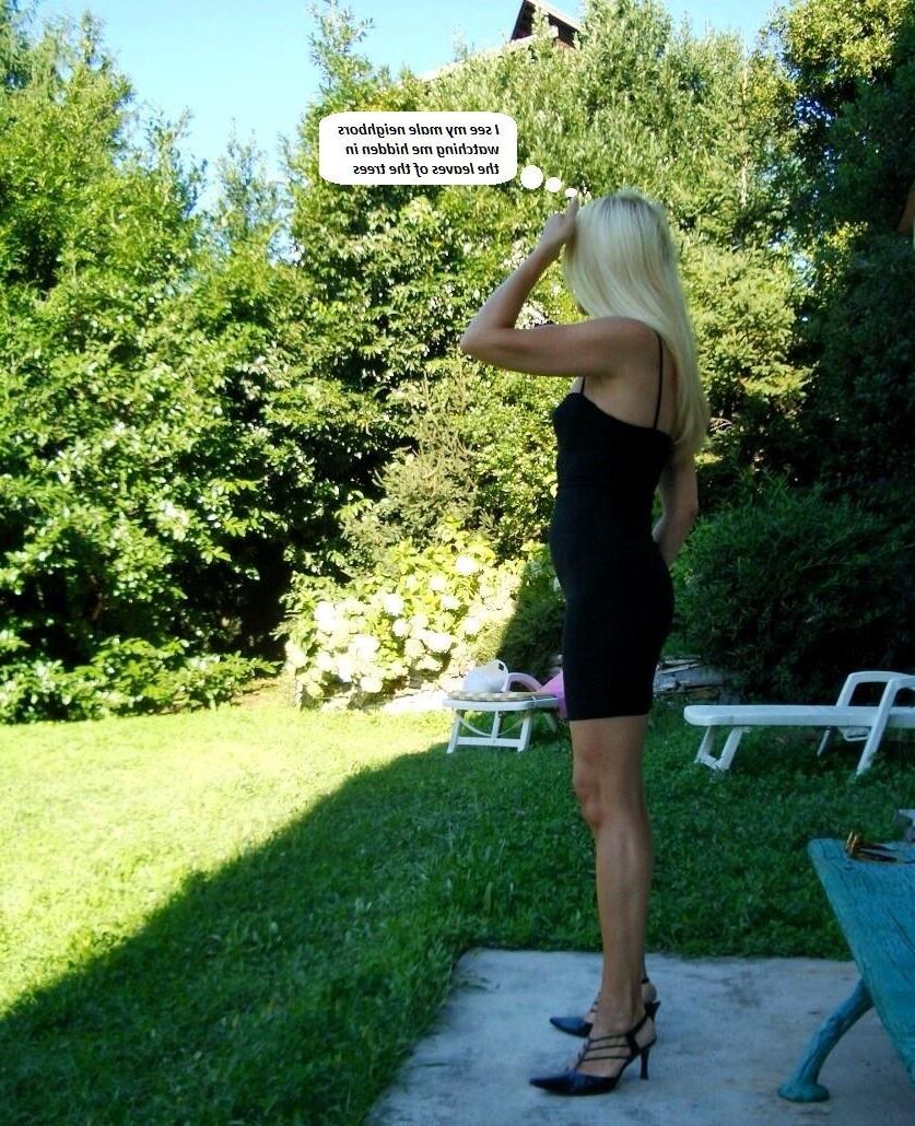Mein Striptease im Freien