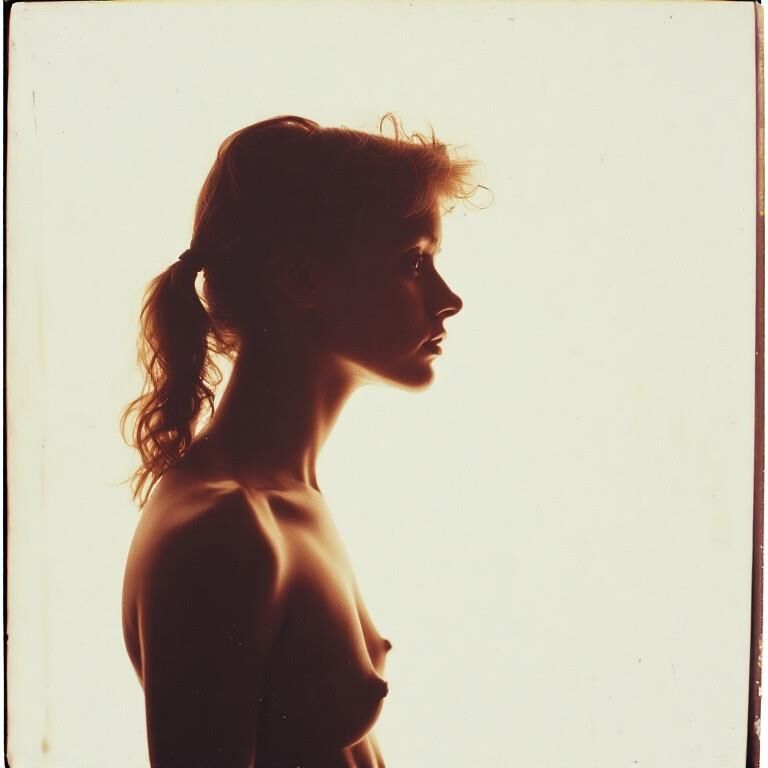 Adult ballerina silhouette project