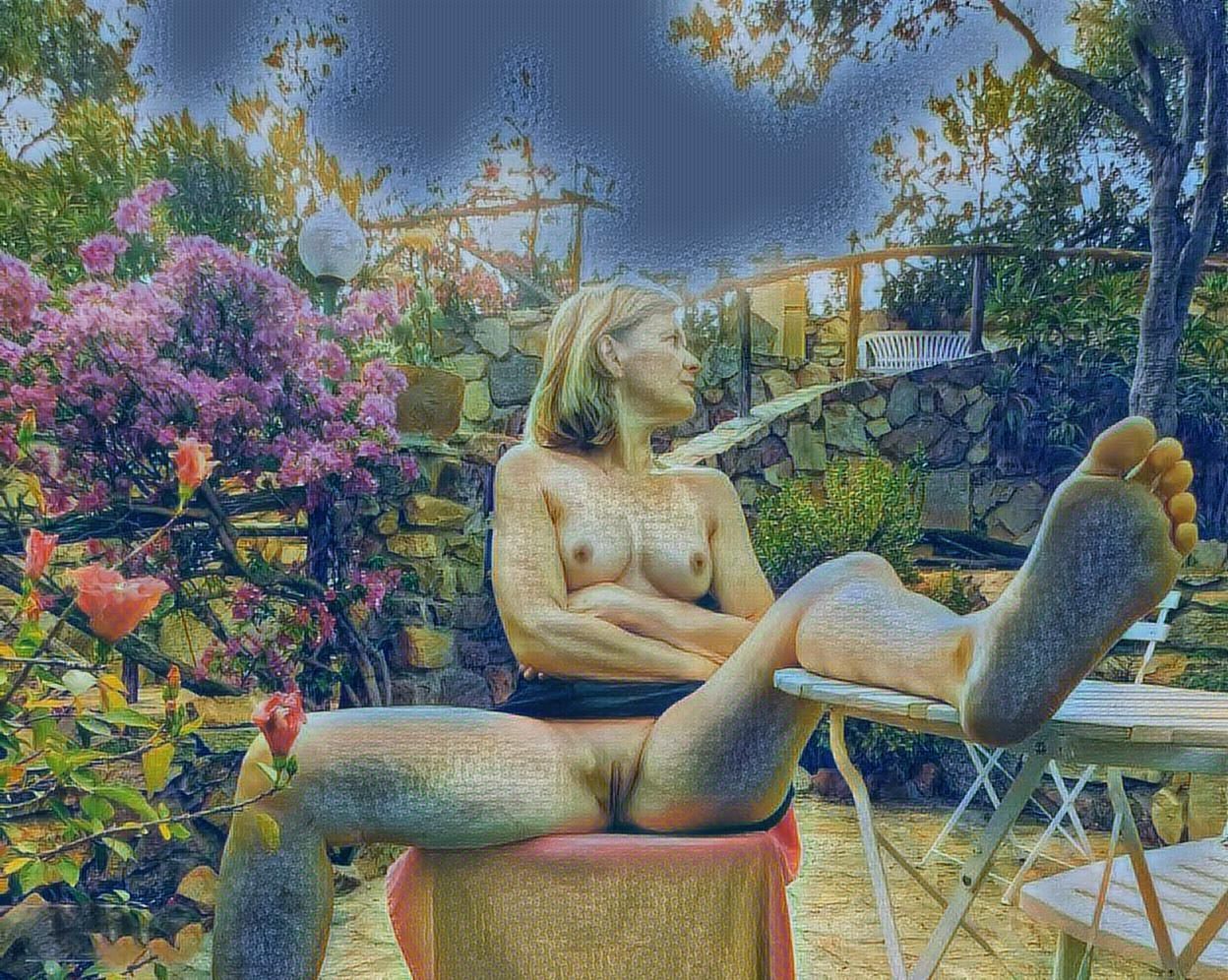 Adoro ver mulheres espalhando as pernas