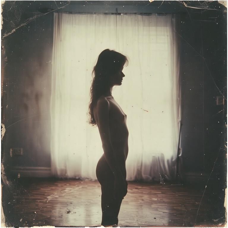 Adult ballerina silhouette project