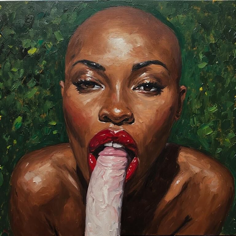Die Kunst der Vergangenheit geht interracial