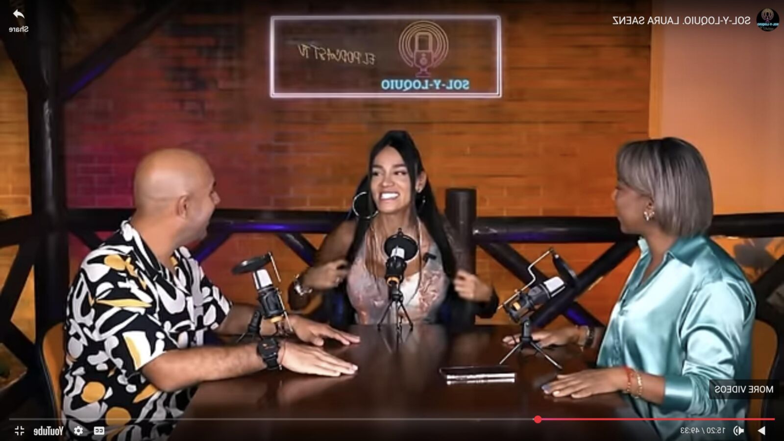 SWEET LAURA SAENZ GOES ON A PODCAST AND TALKS ABOUT HER LIFE